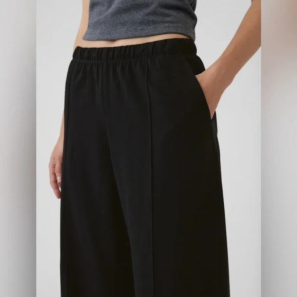 GAP Black Wide Leg Pants - Picture 3 of 9